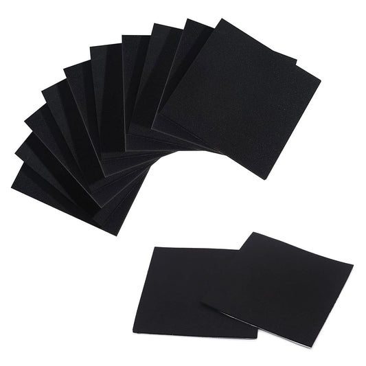 Foam Padding Sheets with Adhesive Backing - Self Stick Neoprene Insulation Foam,22PCS 1/16 Inch Thick X 4 Inch Long X 4 Inch Wide - Closed Cell Foam Sheet Square Pad
