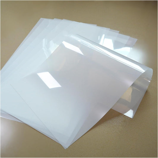 Mylar Blank Stencil Sheet for Stencil Cutting,Craft Translucent 12 x 24 inch 10 Sheets 7.5 mil Acetate Template Material (10 Sheets, 7.5mil)