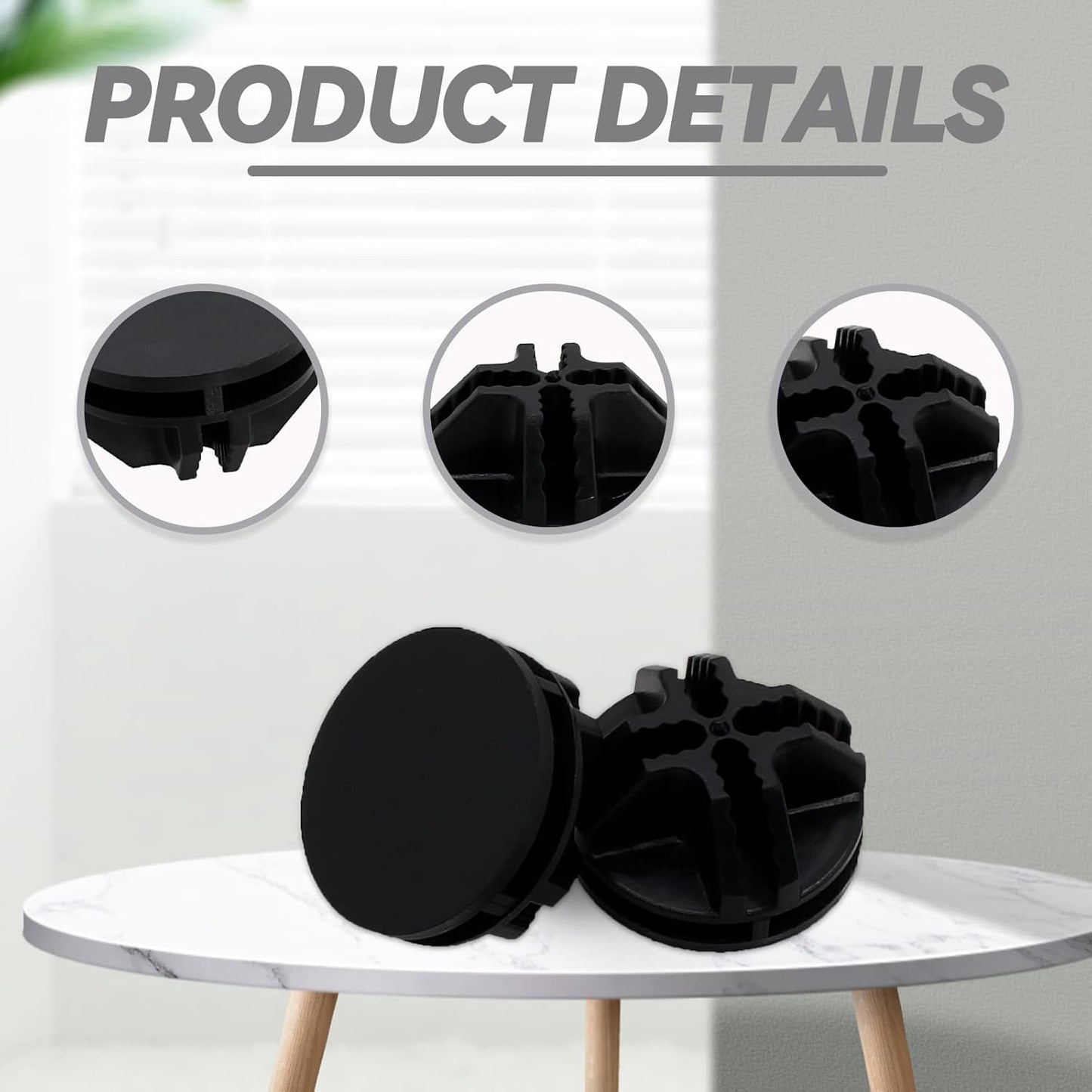 16 Pcs Black Plastic Connector, Wire Grid Cube Connector for Modular Closet Storage Organizer and DIY Wire Cube Storage Unit