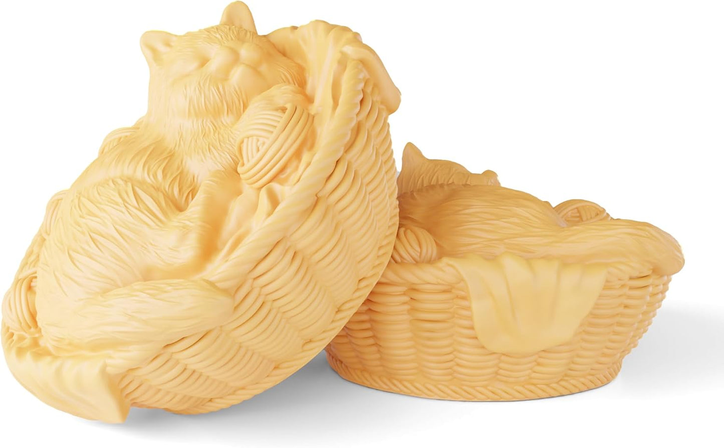 Handmade Silicone Mold for Soap, Candle, Ice Sculpture & More - Aroma Plaster Mold Bowl