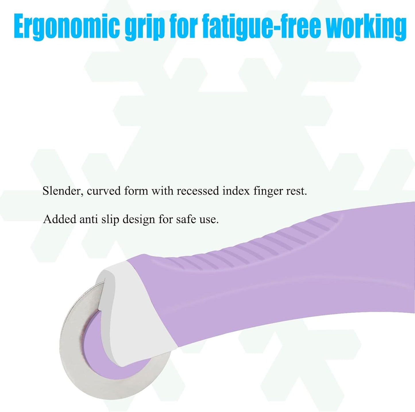 YEQIN Smooth Tracing Wheel - Professional Stitch Marking Spacer, Leather Needle Point Tracing Wheel for Arts and Leather Crafts