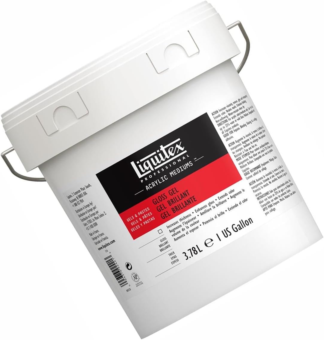 Liquitex Professional Gloss Gel Medium, 3.78L (128-oz)