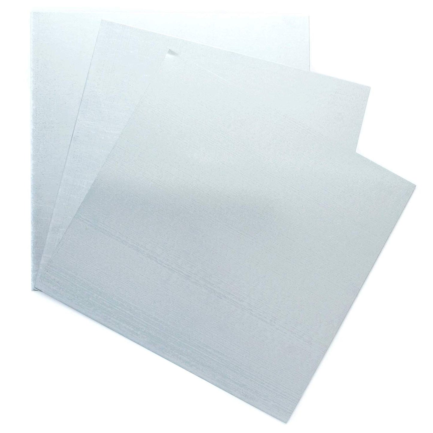 EAGLE 1: 12" x 12" 26 Gauge Sheet Metal Squares (3 Pack Per Order, Multiple Colors) Great for Arts, Crafts, DIY Home or Work Projects (6" X 6", Galvanized)