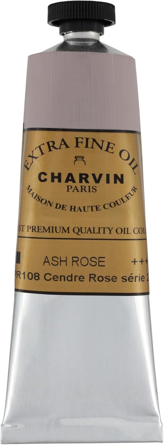 Charvin Extra Fine Oil Paint, Emerald Green 60 mL - Triple-Milled, Rich Texture, Poppy Oil-Based, Light-Fast, Handmade, Archival Quality