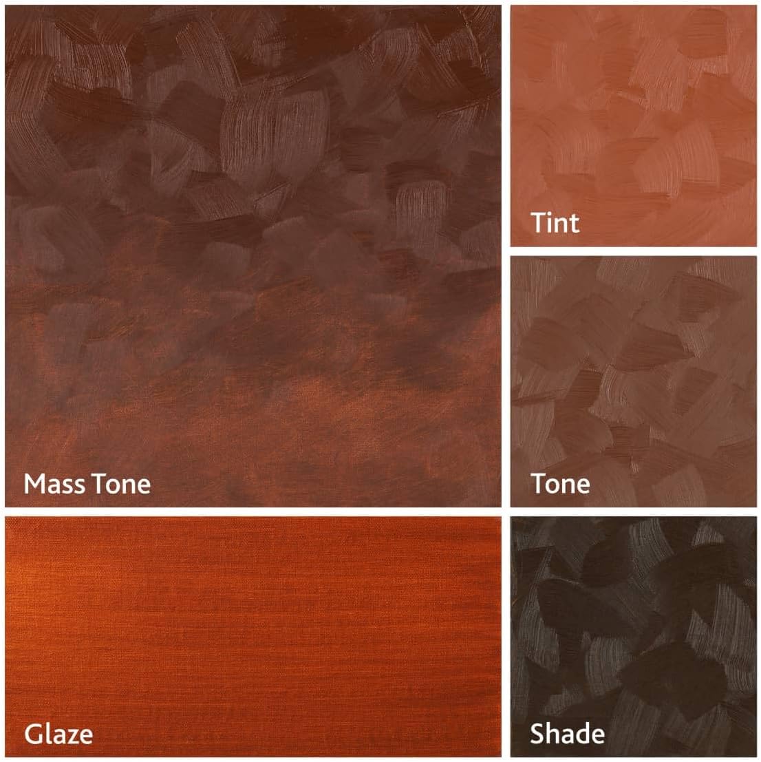 Tusc & Pine Artist Oil Paint - Burnt Sienna, 150 ml, Non-Yellowing, Rich & Creamy Consistency, Maximum Pigment Load, Small Batch Milled Oil Paints Made in the USA for Professional Artists