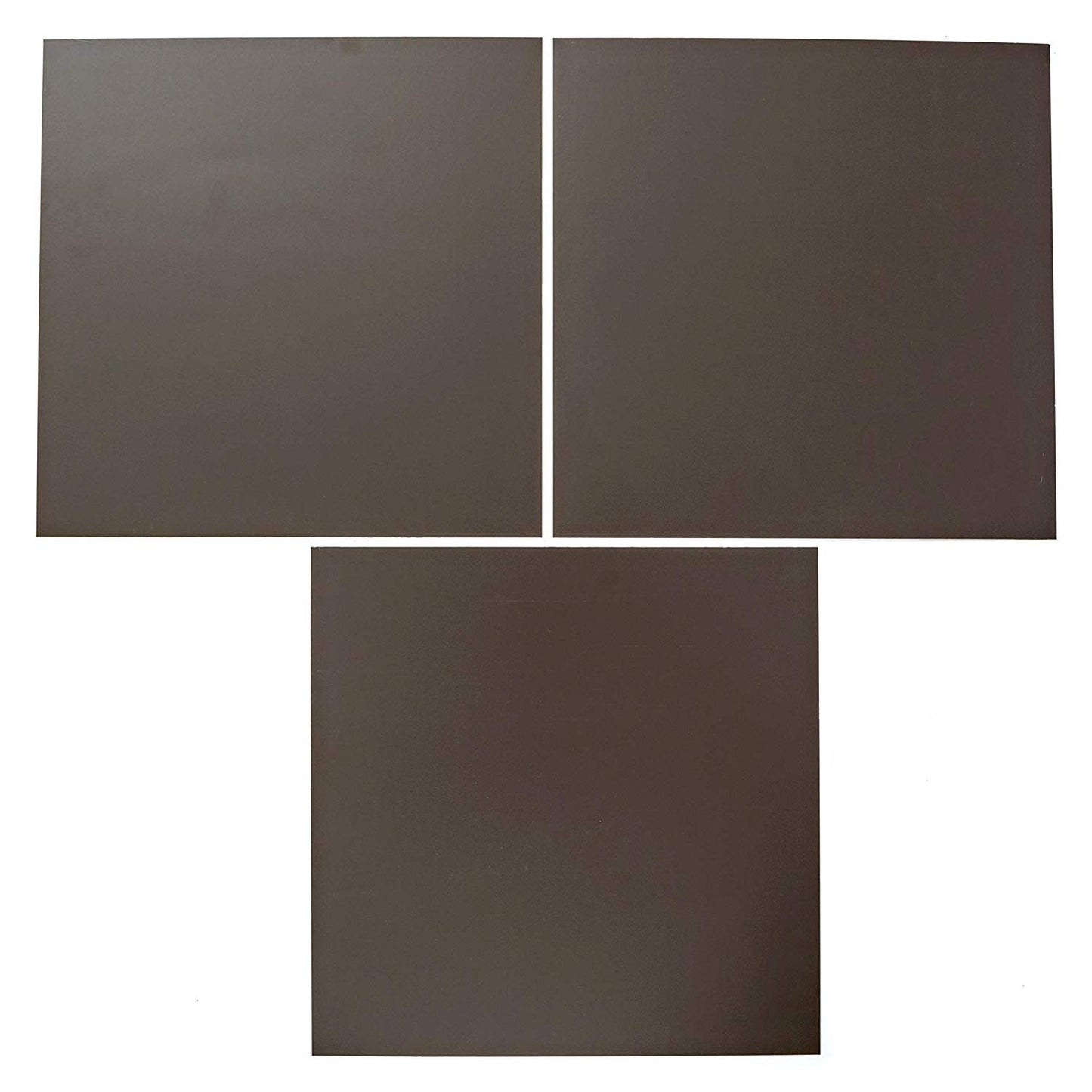 EAGLE 1: 12" x 12" 26 Gauge Sheet Metal Squares (3 Pack Per Order, Multiple Colors) Great for Arts, Crafts, DIY Home or Work Projects (6" X 6", Bronze)
