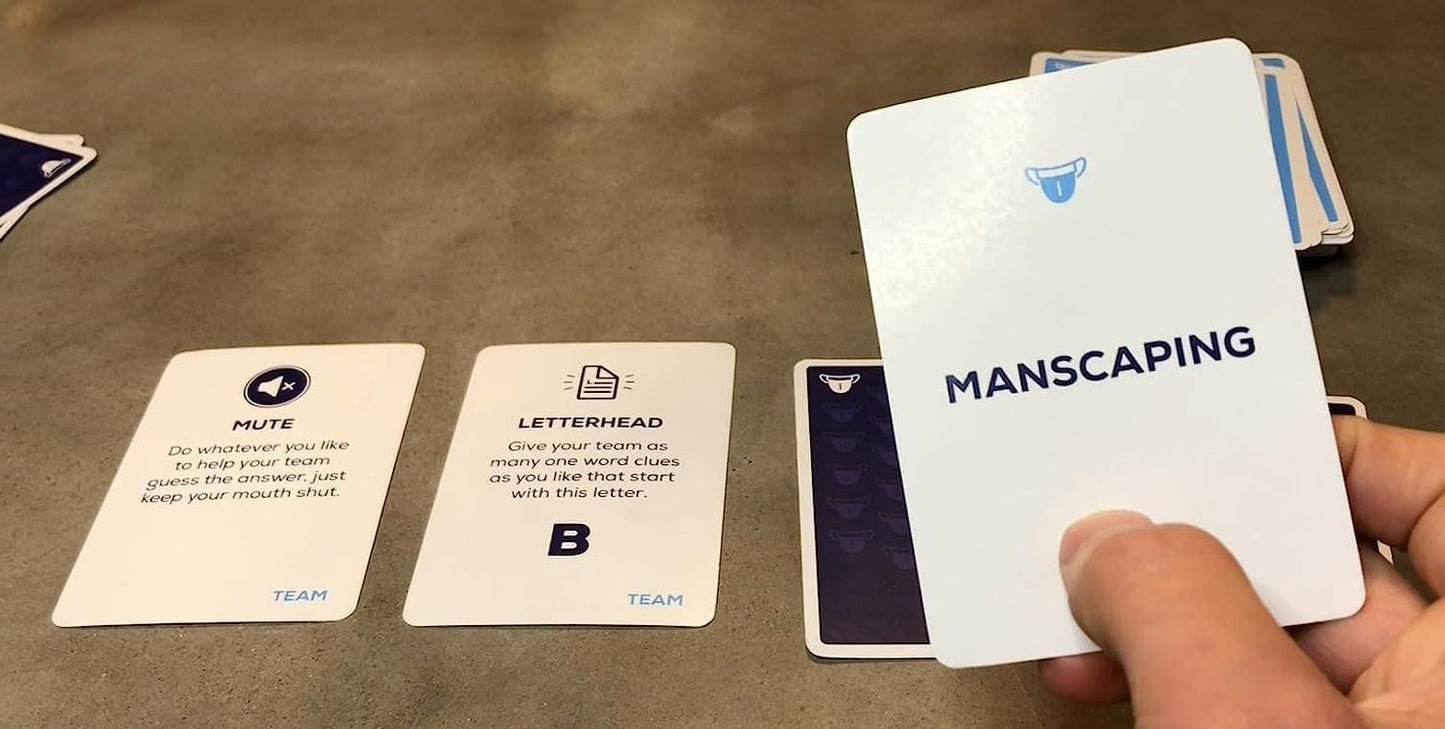 – A Party Card Game Where You Choose Your Words Wisely