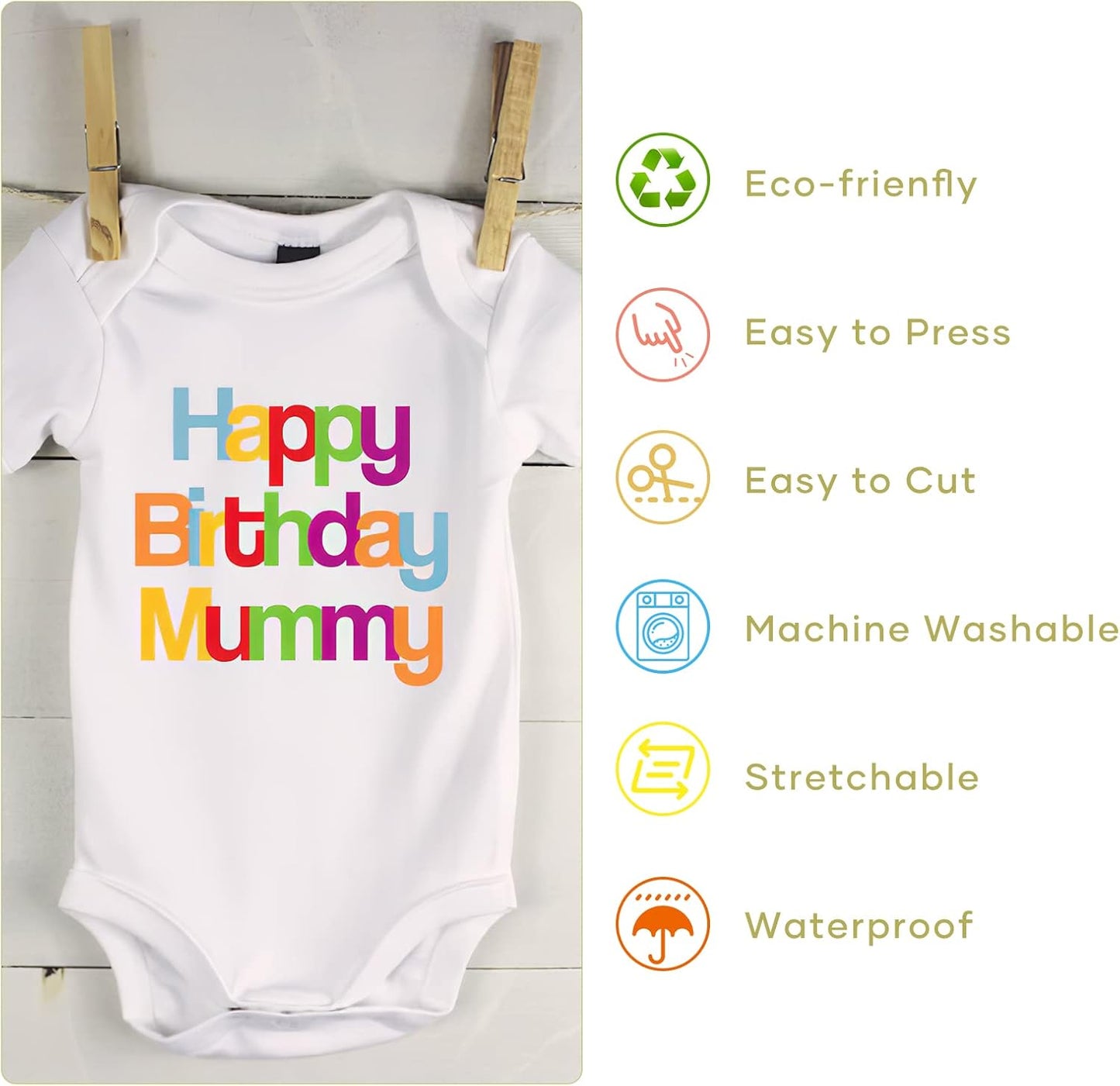 HTVRONT Red Heat Transfer Vinyl Bundle: 20 Pack 12" x 10"in Iron on HTV for T-Shirt, Compatible with Cricut Cutting Machine, Silhouette Cameo or Heat Press Machine