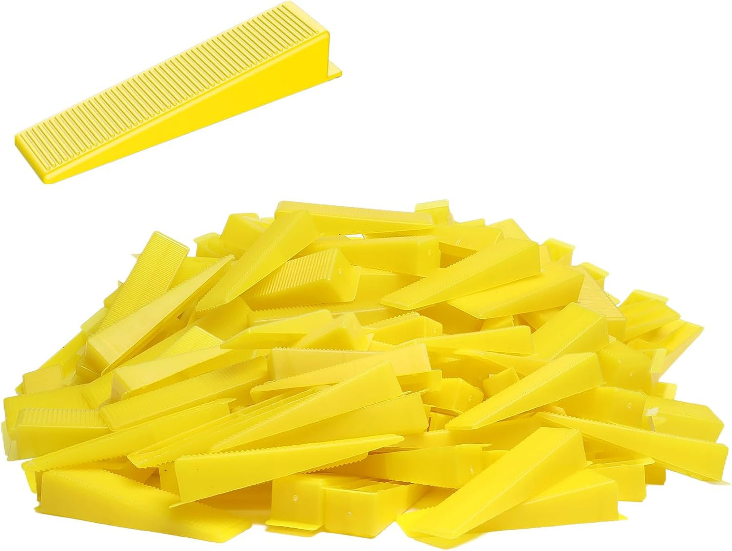 DGSL Tile Leveling System Tile Wedges, 600PCS Reusable Tile Leveling Wedges for 1/8", 1/16", 1/32" Tile Spacers, Tile Leveling Clips and Tile Leveler Installation