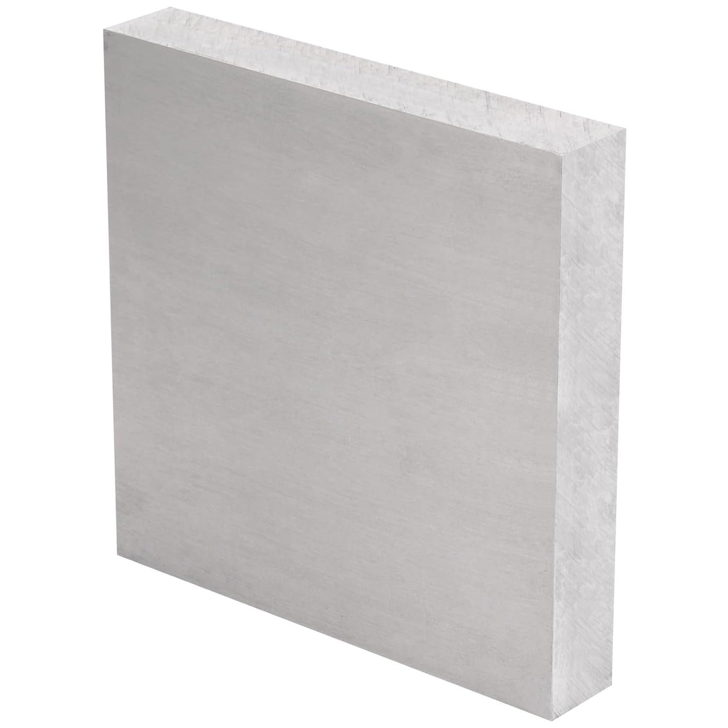 6061 T651 Aluminum Sheet Metal 6 x 6 x 1Inch (25.4MM) Flat Plain Thickened Aluminum Plate Covered with Protective Film, Heat Treatable Rectangle 1.0" Thick Aluminum Metal Plate for Industrial