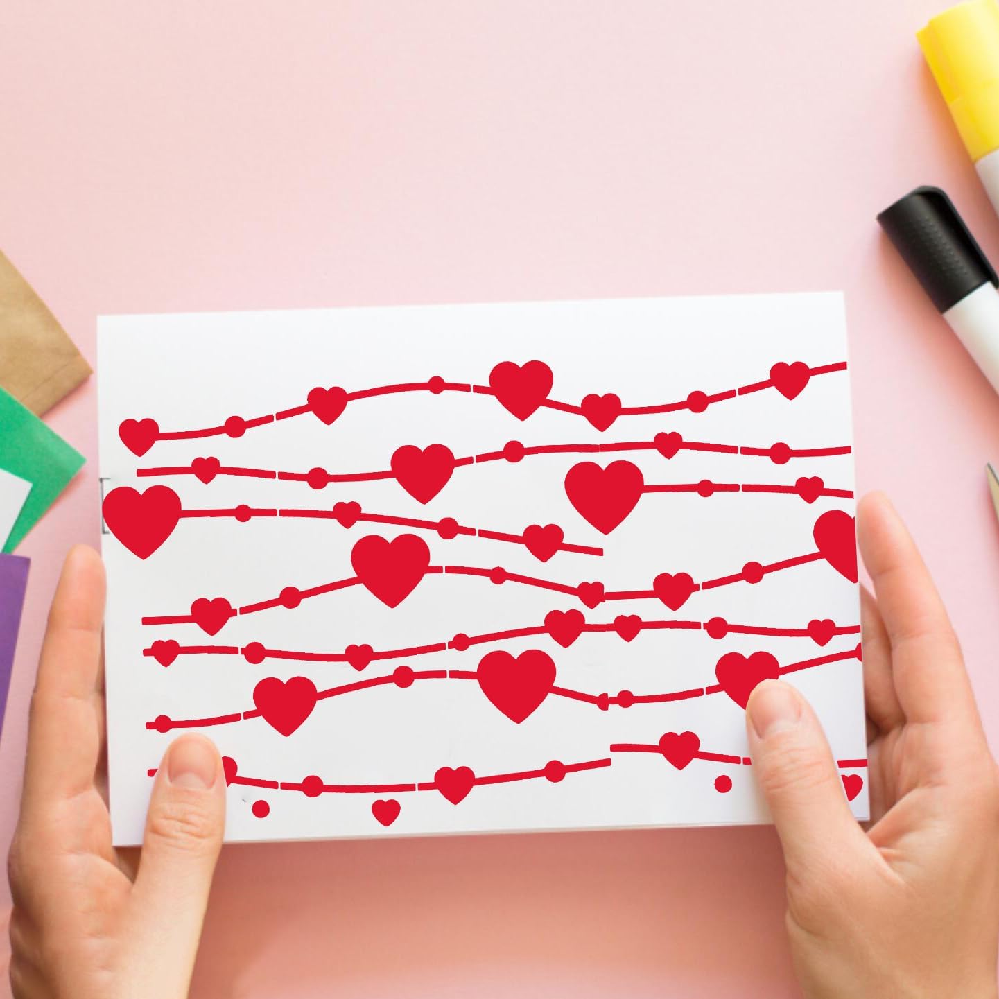 Texture Stencils for Painting Geometric Stencil Cubist Layering Background Templates Stencils for Painting on Wood Wall Furniture Fabrics Decor