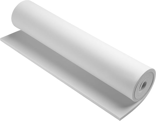 AMZQNART EVA Foam 8mm, Cosplay Foam 16x29.5 inch White, High Density 90 kg/m³, for Craft Projects Cosplay Costumes, Fake Weapons, Decorations, Christmas, Easter, Thanksgiving, etc.