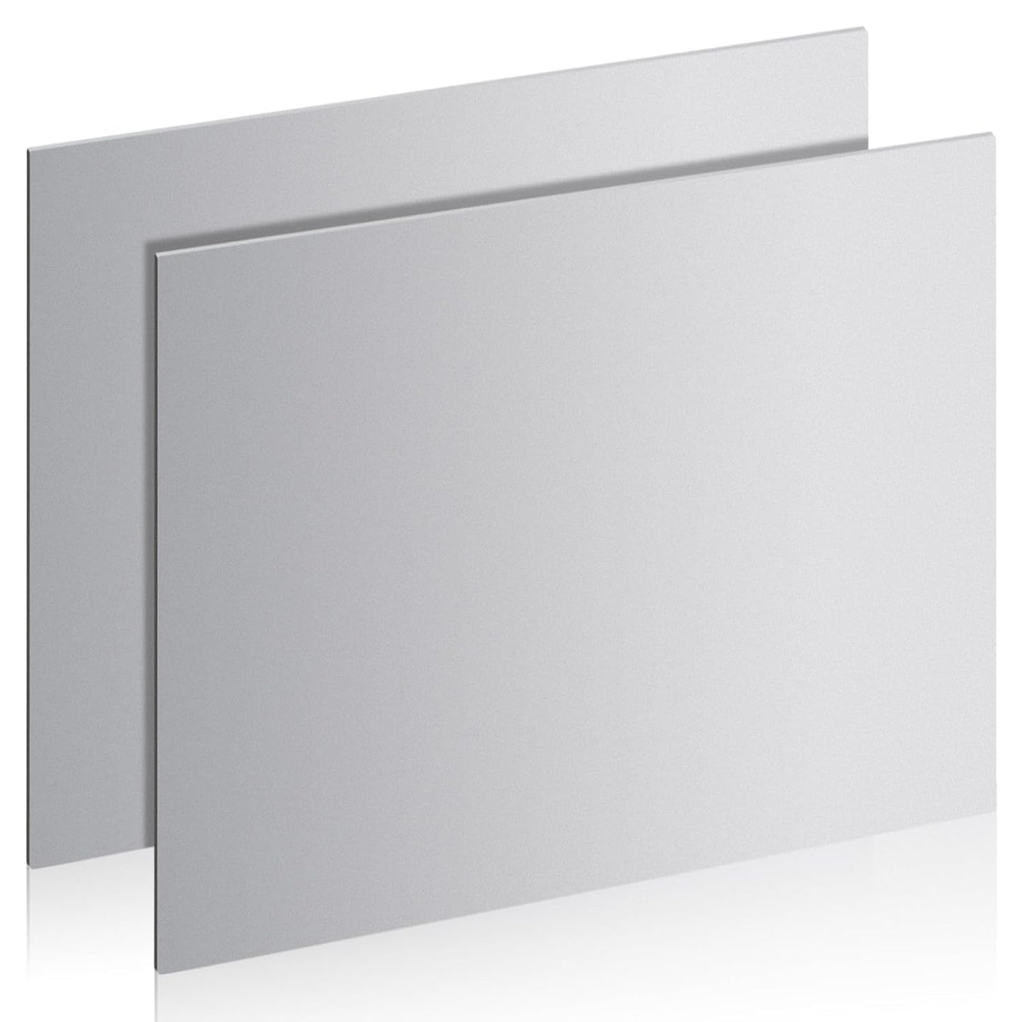 2 Pcs 16 Gauge Steel Sheets Metal Cold Rolled Steel Plate, 12" x 8" Weldable Metal Sheet for DIY Craft Projects, Industrial, Professional