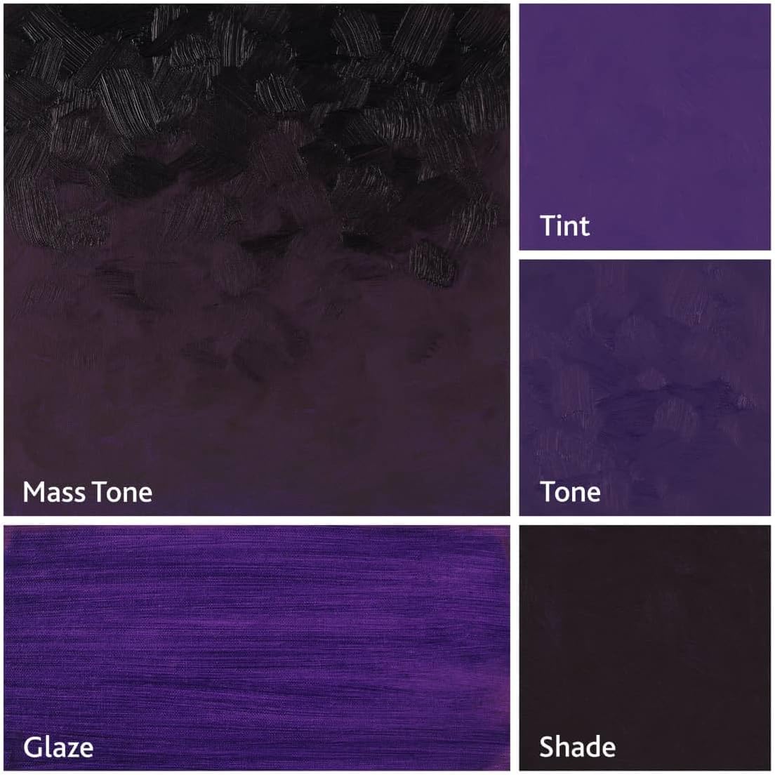 Tusc & Pine Artist Oil Paint - Dioxazine Purple, 150 ml, Non-Yellowing, Rich & Creamy Consistency, Maximum Pigment Load, Small Batch Milled Oil Paints Made in the USA for Professional Artists