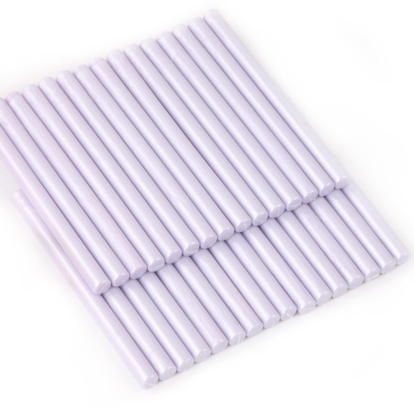 Light Purple Wax Seal Sticks, 30pcs Sealing Wax Sticks, HOSEALING Glue Gun Wax Seal Sticks for Wax Seal Stamp, Premium Sealing Wax for Wedding Invitations, Letter, Envelope (Mini Size)