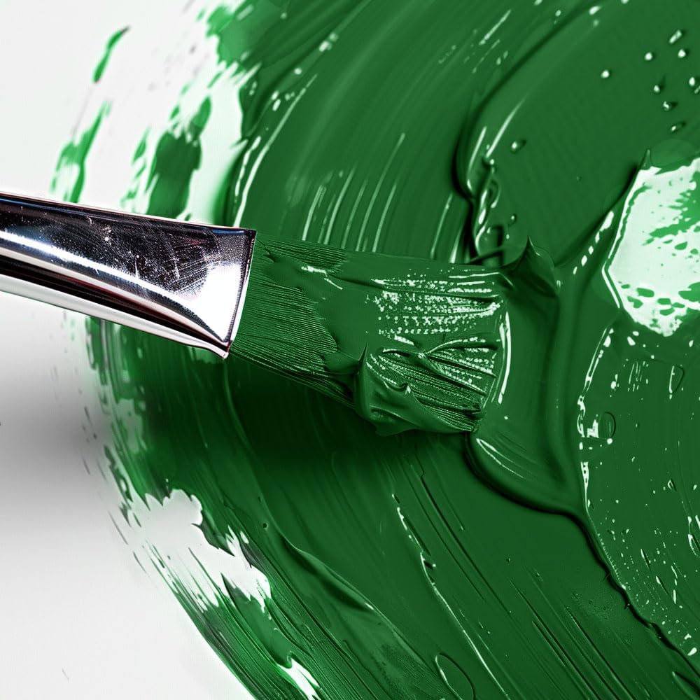 Mont Marte Discovery School Acrylic, Sap Green, 1/2 Gallon (2 Liter). Ideal for Students and Artists. Excellent Coverage and Fast Drying. Pump Lid Included.