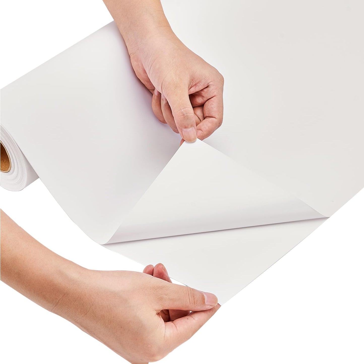 FastPlot Self Adhesive Vinyl - Waterproof 4mil - 24inch x 60ft Roll - 2inch core