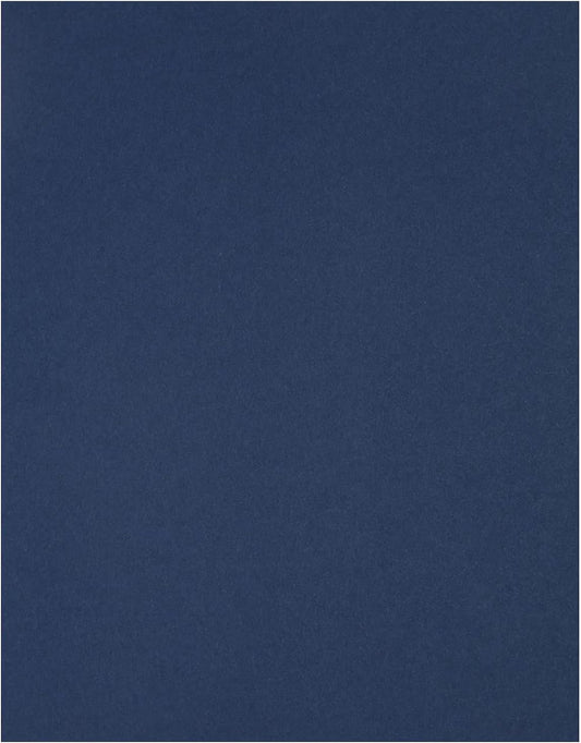 PA Paper Accents Stash Builder Cardstock 8.5" x 11" Chambray, 65lb Colored cardstock Paper for Card Making, Scrapbooking, Printing, Quilling and Crafts, 25 Piece Pack