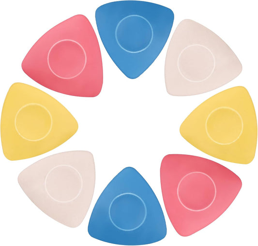 CampTek 8 PCS Triangle Sewing Tailors Chalk, Fabric Marker for Dressmaking, Sewing Supplies Accessories- Tailor's Chalk for Precision Marking on Fabric, Assorted Colors