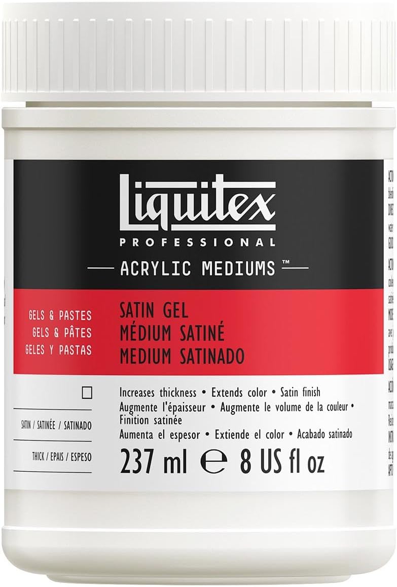 Liquitex Professional Satin Gel Medium, 237ml (8-oz)