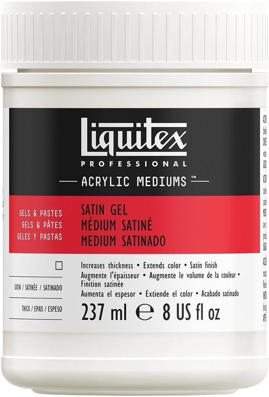 Liquitex Professional Satin Gel Medium, 237ml (8-oz)