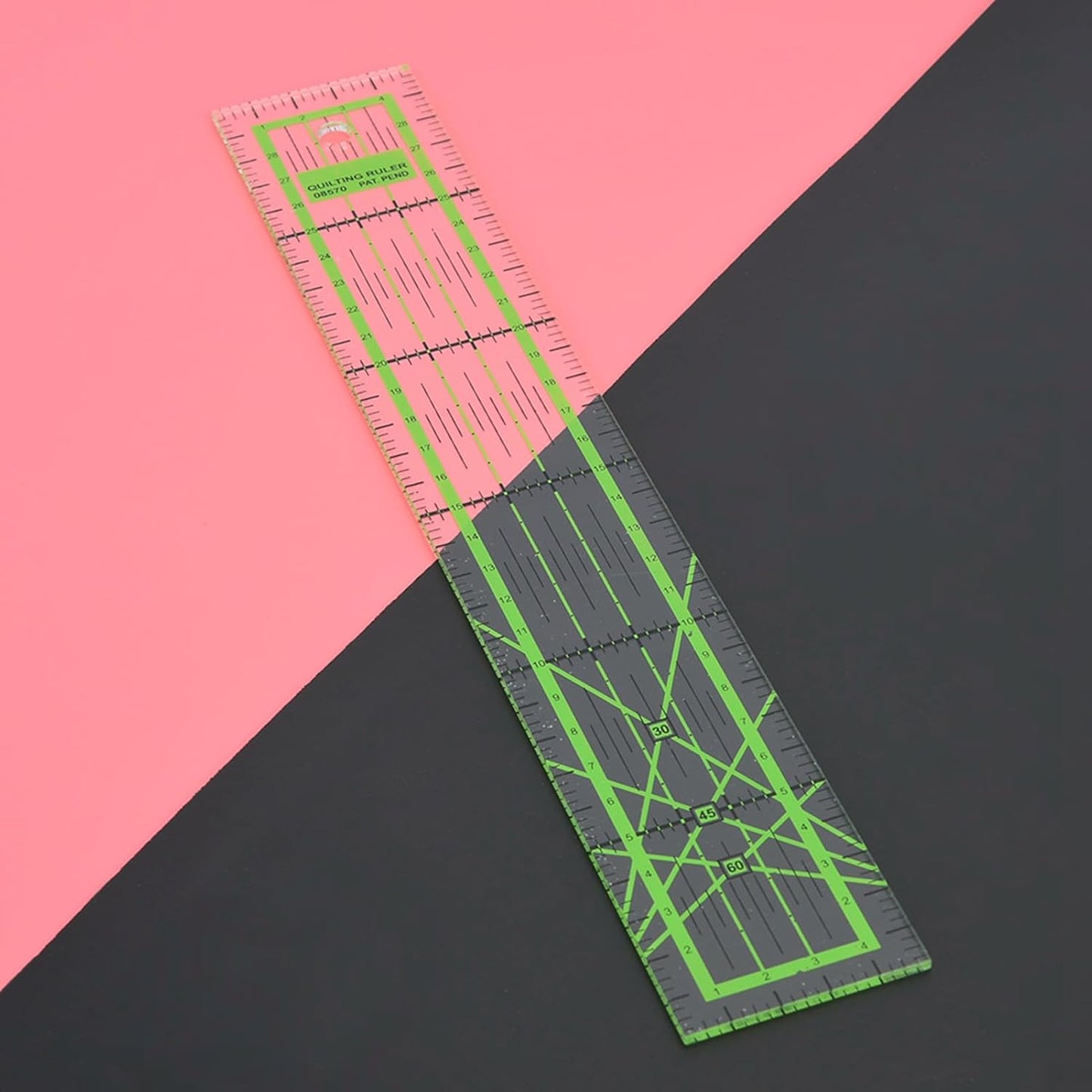 Quilting Rulers, 5 X 30cm Acrylic Sewing Ruler for Easy Cutting