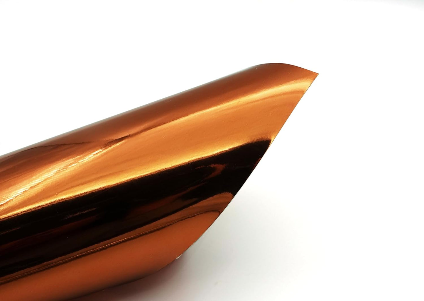 TGXRZX Metallic Orange Cardstock Paper,Size 8 "x 11" (250gsm), 15PCS,Mirror Finish Gold Foil Board for Crafting, Invitations, and Decorations,Die Cut and Plotter,Card Making (Orange)