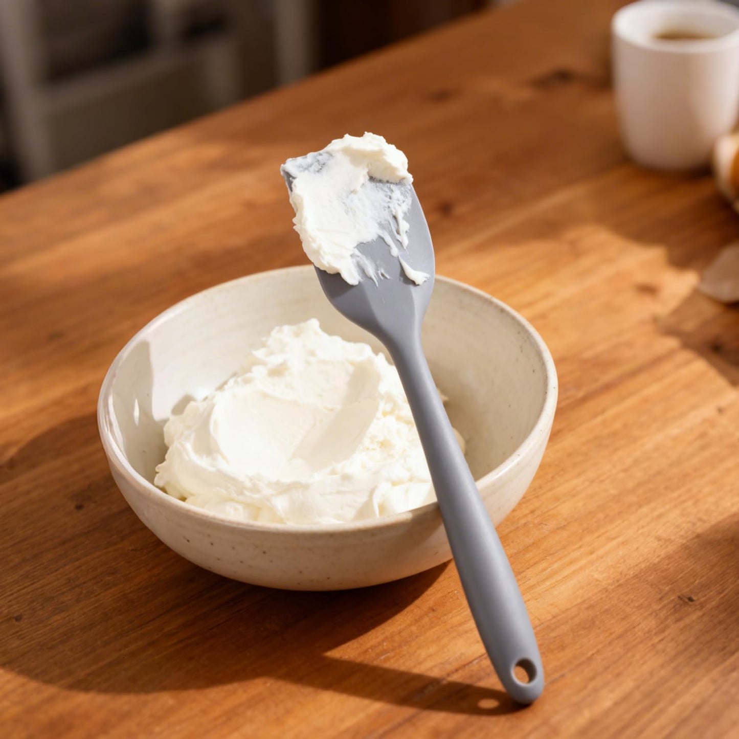 Silicone Spatula Set - Rubber Spatula - 600°F Heat Resistant Baking Spoon & Spatulas(Dark Grey)