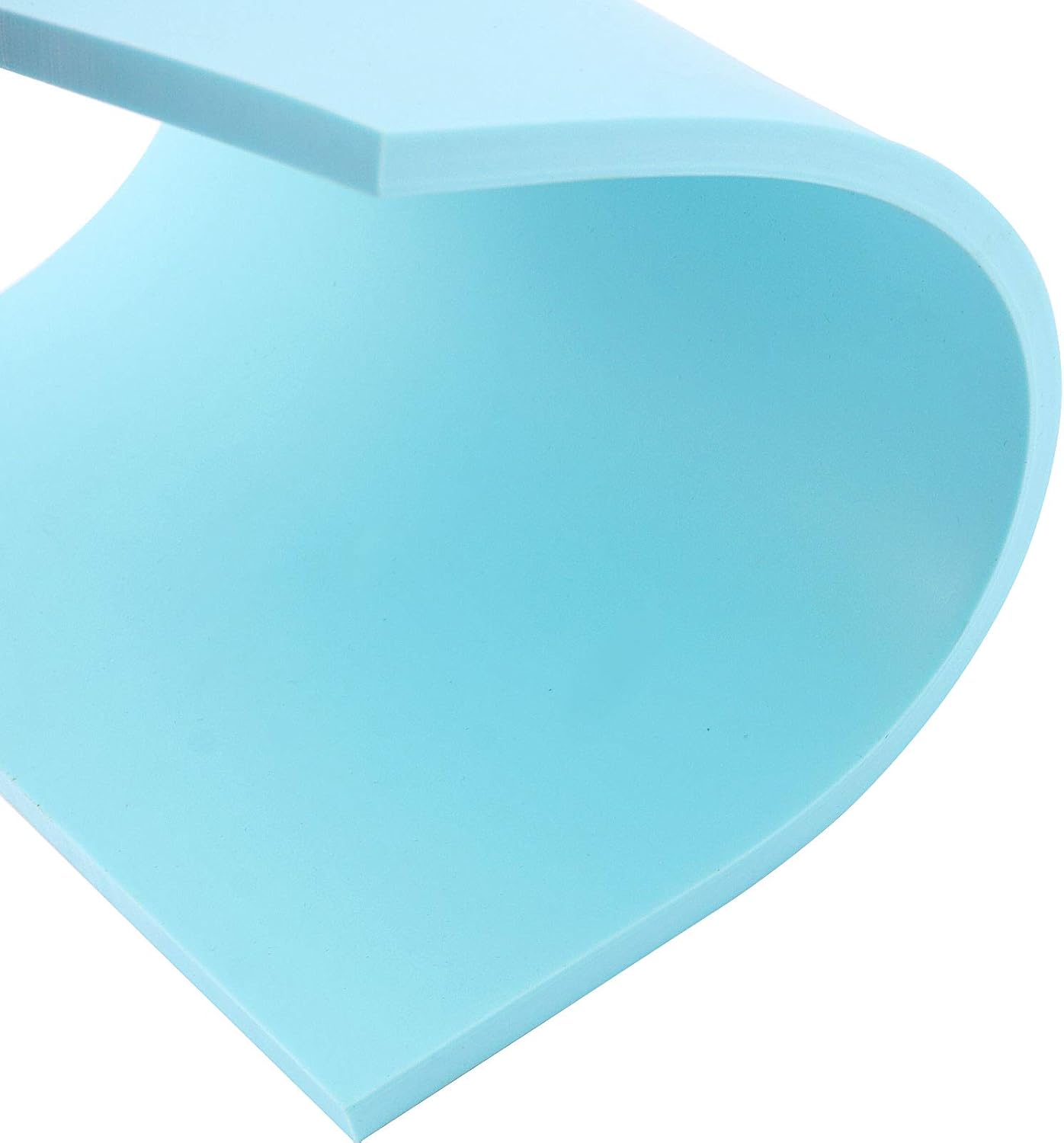 ZOENHOU 5 PCS 8.3 x 11.8 Inch Blue Large Rubber Stamp Carving Blocks, Rectangle Creative Speedy Carve Block Engraving Crafts