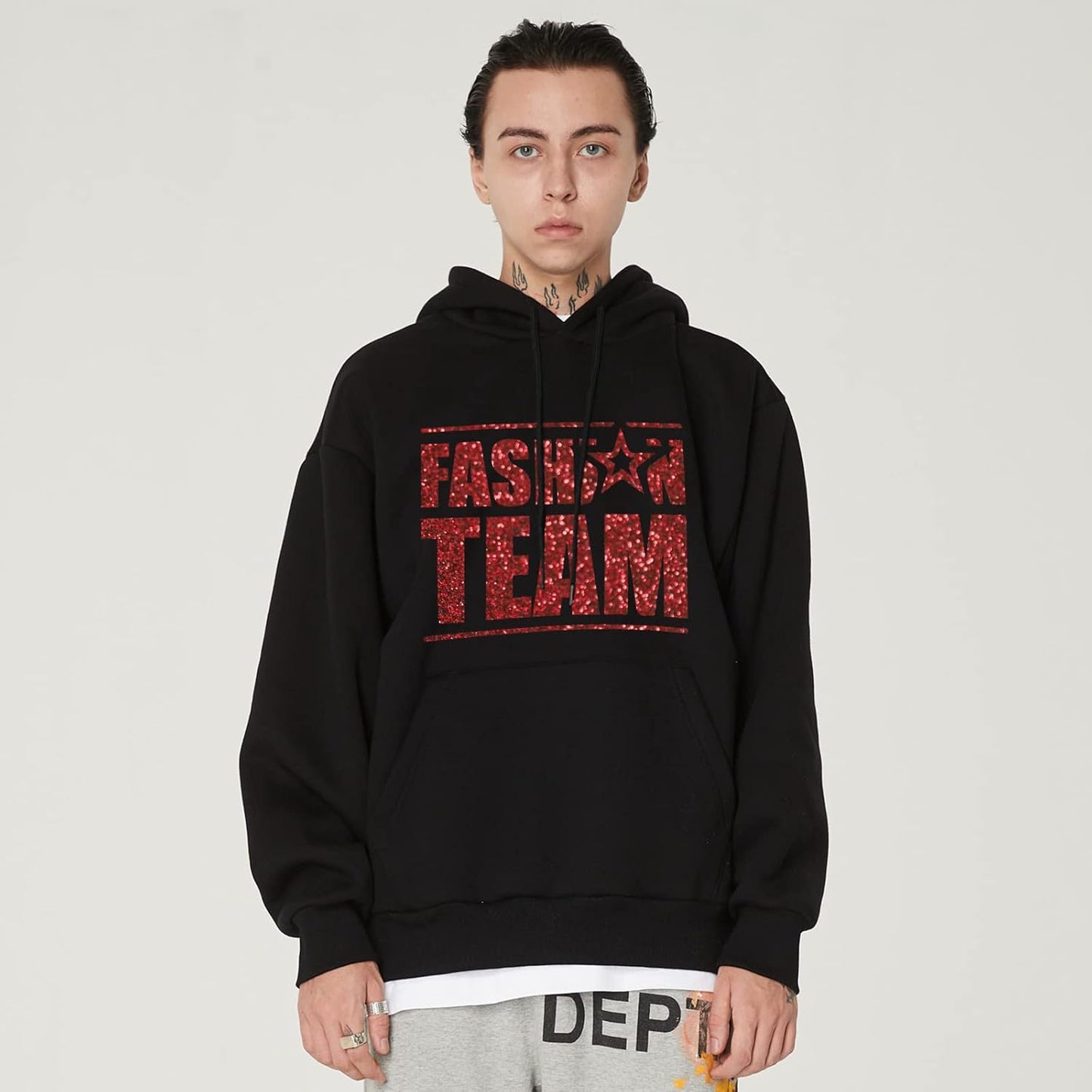 FUNKAKA Glitter Heat Transfer HTV Vinyl Bundle, 12 Rolls 12" x 5ft Iron On Vinyl for T-Shirt 12 Assorted Colors Glitter HTV Vinyl for All Cutter Machines Easy to Cut