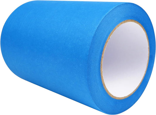 Blue Painters Tape 6 Inches x 45 Yards - 3D Printing Tape - Multi Surface Use - Single Roll