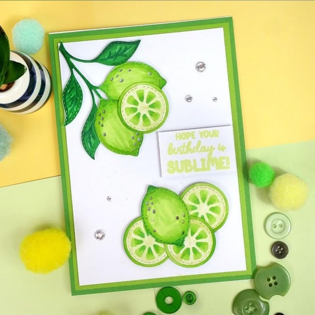 Cutting Dies Metal Stencils Scrapbooking Tools DIY Embossing Template for Paper Card Making Album Arts Crafts Supplies (Fruit Set-10.5x14.1cm)