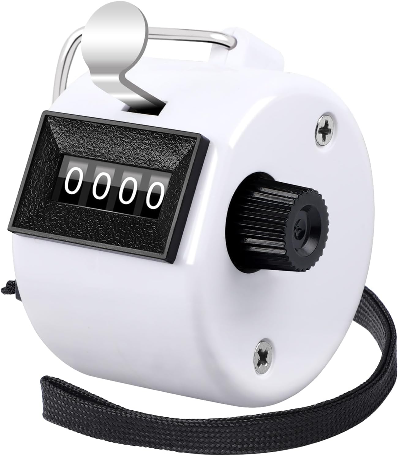 FEBSNOW Handheld Tally Counter Clicker 4 Digital Number Click Counter for School Event Golf Sports Office Stadium