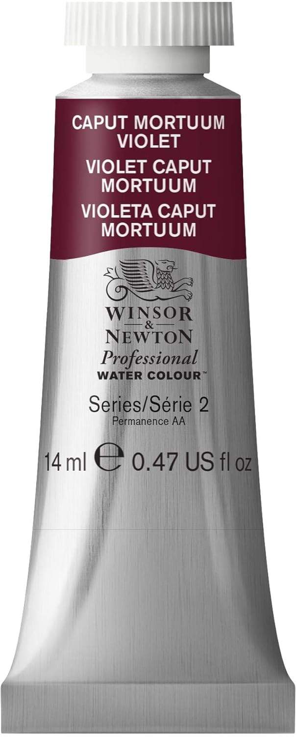 Winsor & Newton Professional Water Colour Paint, 0.47-oz Tube, Caput Mortuum Violet