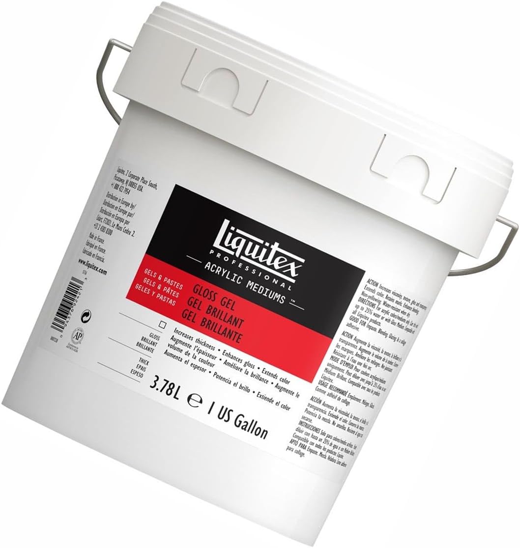 Liquitex Professional Gloss Gel Medium, 3.78L (128-oz)