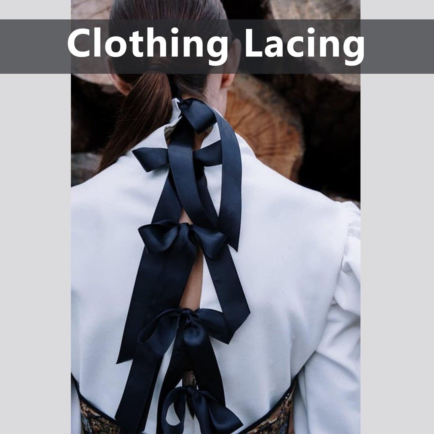 5/8 inches Wide x 100 Yards Single Face Polyester Satin Ribbon, Satin Ribbons for Crafts, Bow Making, Wedding Decor, Sewing, Gift Package Wrapping and More (Black)