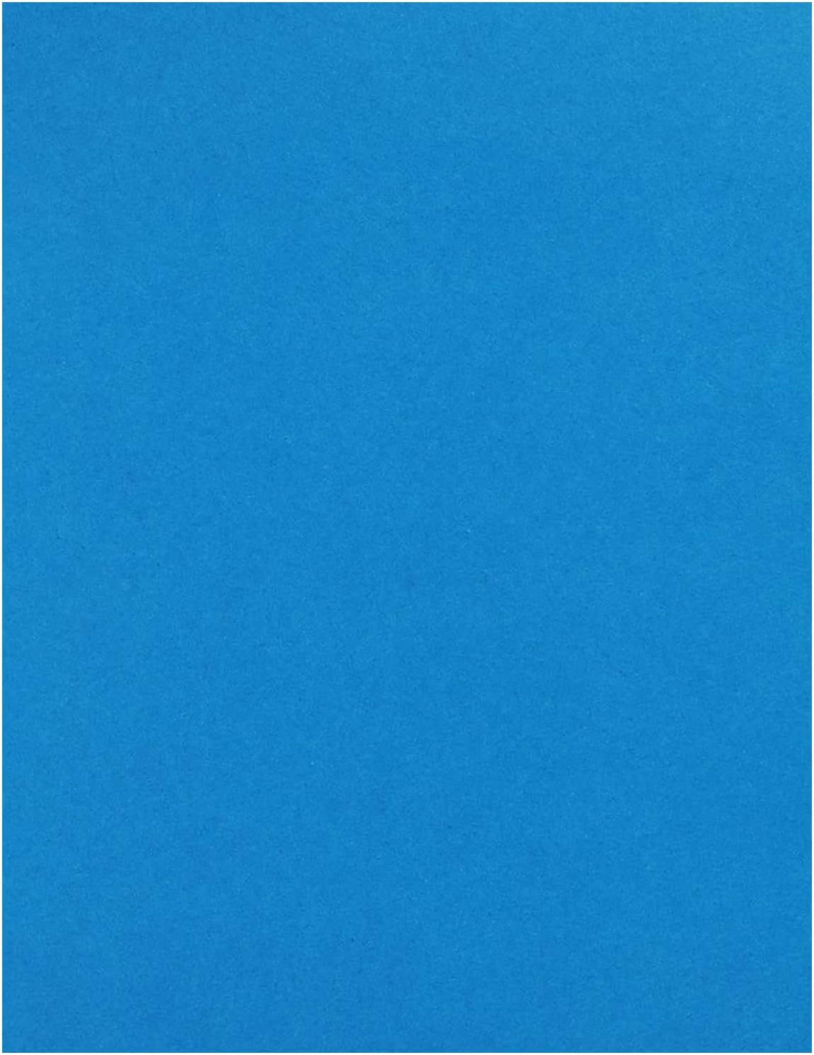 PA Paper Accents Stash Builder Cardstock 8.5" x 11" Bright Blue, 65lb Colored cardstock Paper for Card Making, Scrapbooking, Printing, Quilling and Crafts, 25 Piece Pack