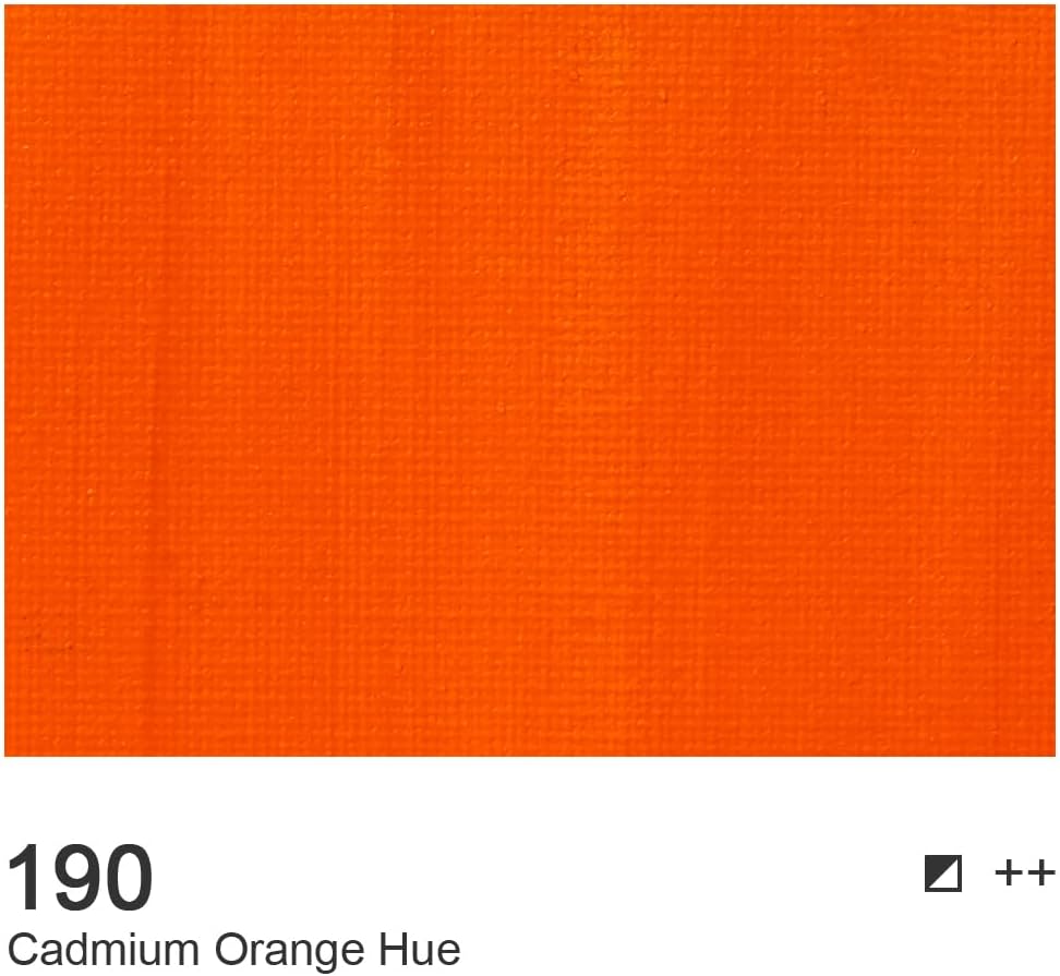 AUREUO Cadmium Orange Hue Acrylic Paint, 4 Fl Oz / 120ml Single Tube, Rich Pigment Art Craft Paints for Canvas, Rocks, Wood, Ceramic, Fabric - Art Supplies for Beginners, Professionals, Artists