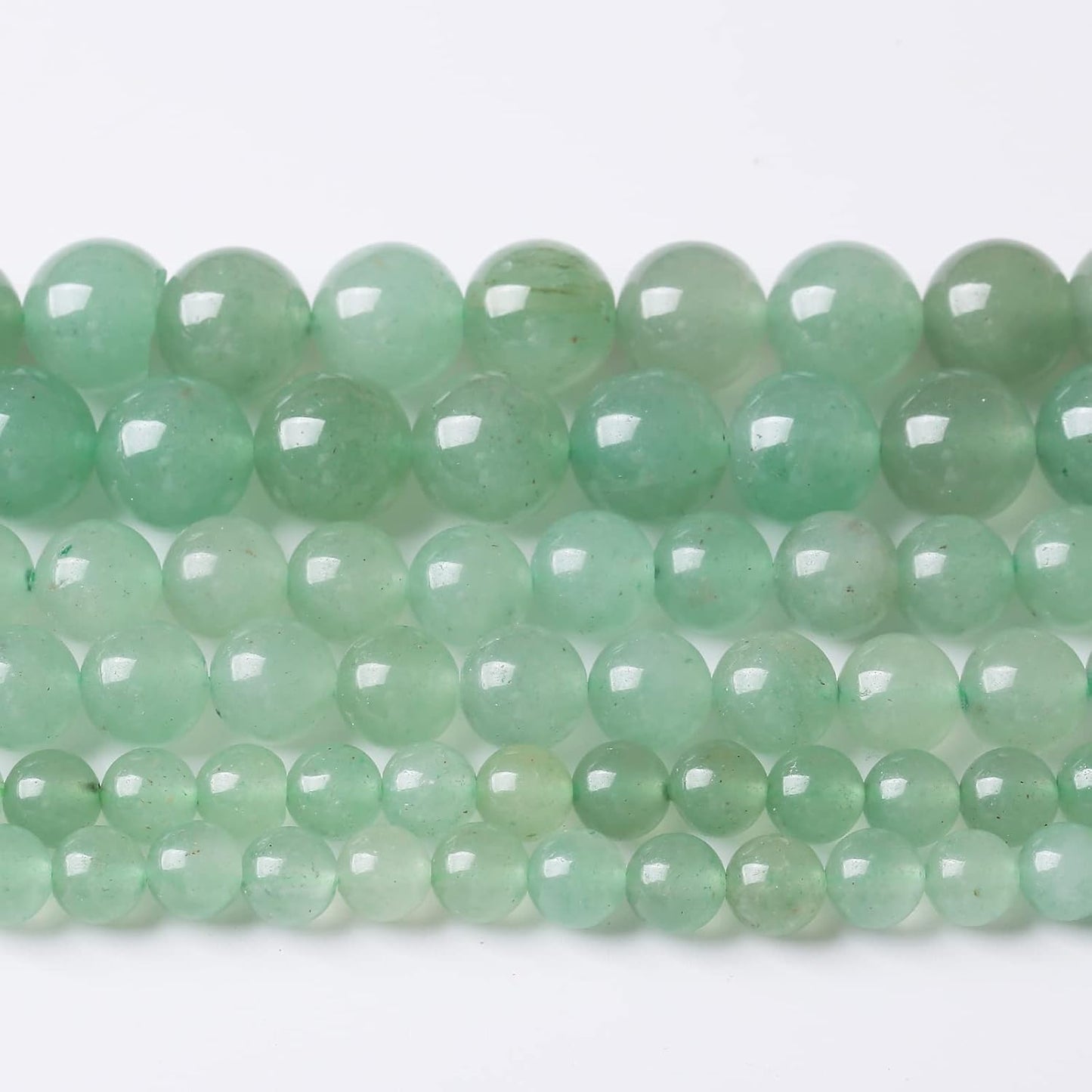 32PCS 12MM Natural Green Aventurine Stone Beads Energy Healing Beads for DIY Jewelry Bracelet Necklace Making for Jewelry Making15Inch…