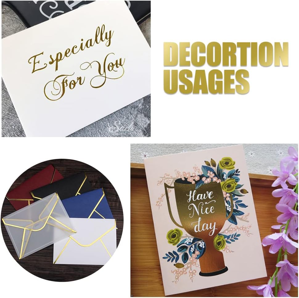 50 Sheets Toner Reactive Foil Sheet for Crafts Paper Holographic Heat Transfer Craft Foil Paper for Scrapbooking Stamping Cardstock Heat Transfer DIY Crafts Accessories 7.9 x 11.4inch-Purple