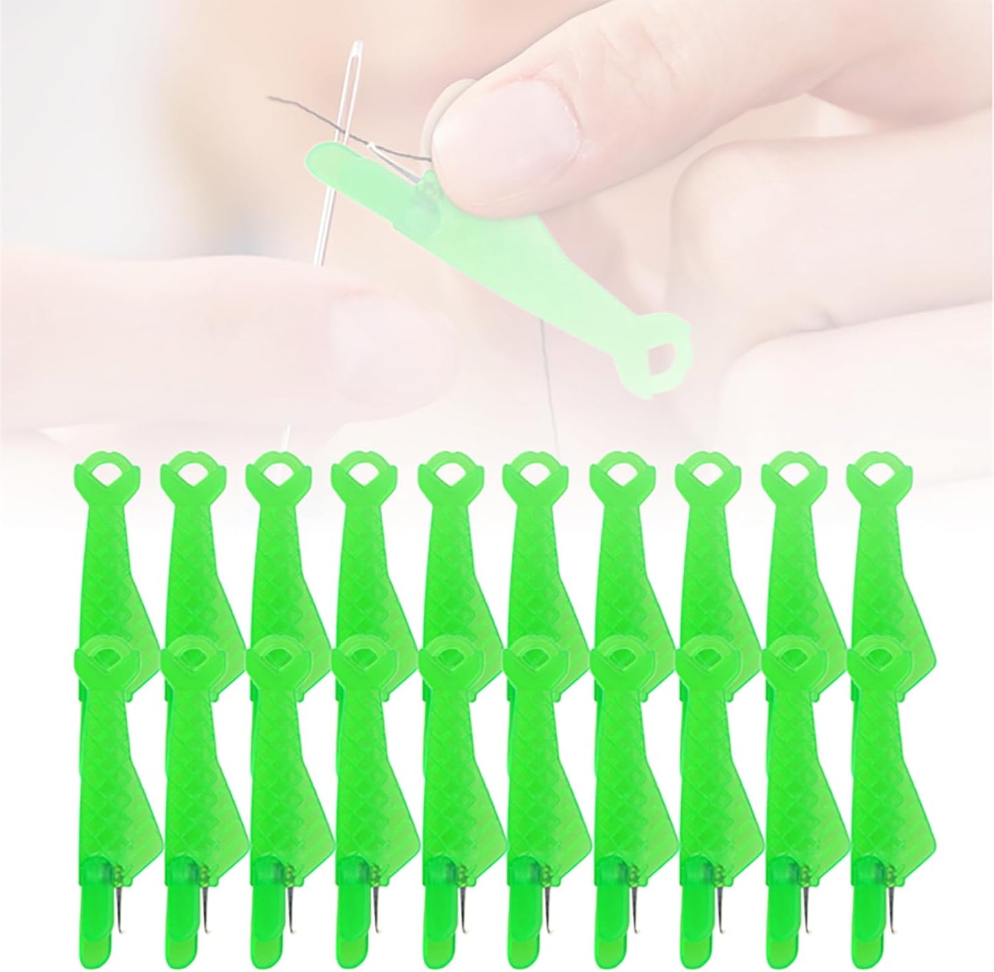 Automatic Sewing Needle Threader, Upgrade Fish Type Quick Needle Threaders for Hand Sewing, Sewing Machine Needle Threader Tools, Sewing Supplies - Designed for Sewing Lovers Alike (15pcs)