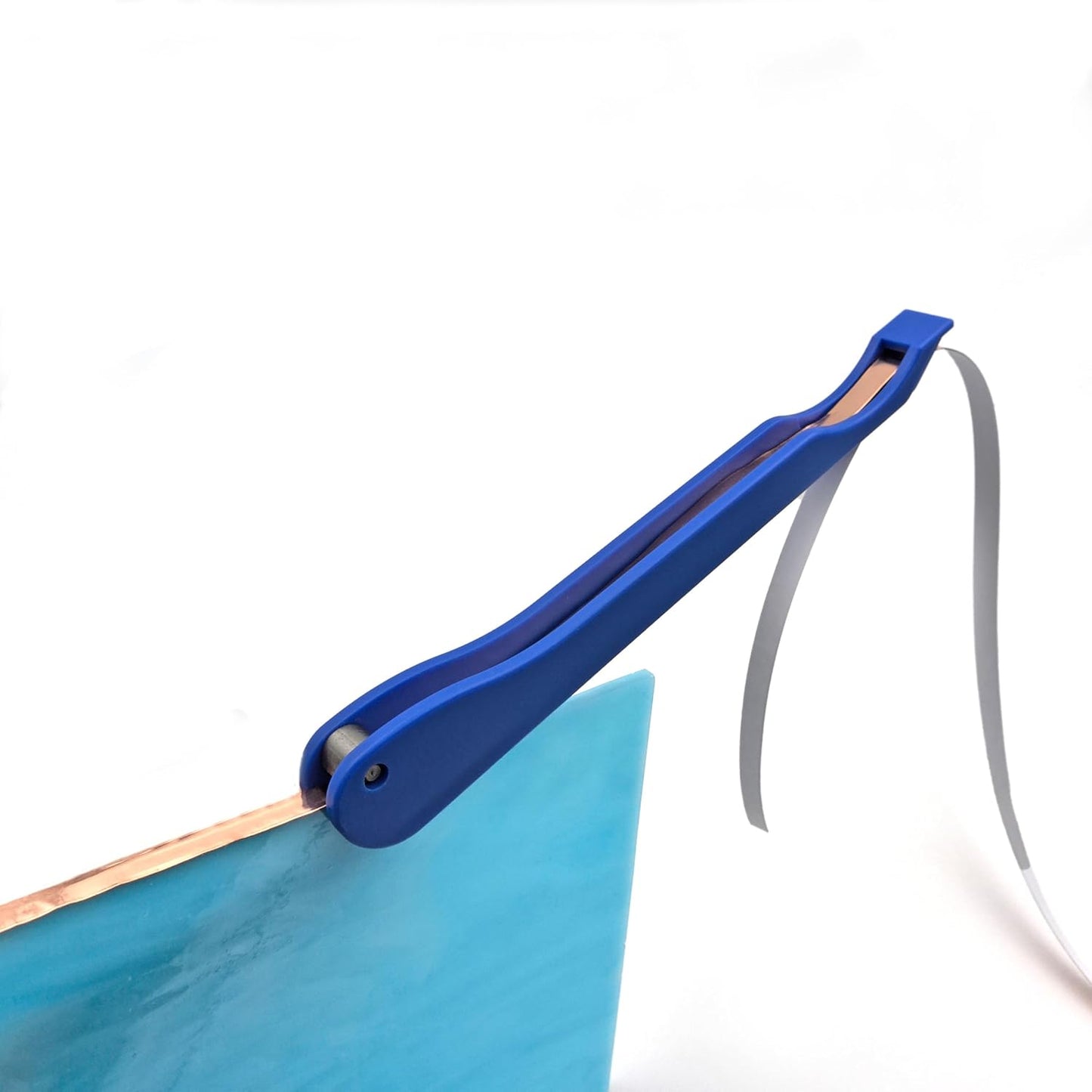 7/32 Inch Black Back Copper Foil for Stained Glass, 1.5 Mil Thick, 36 Yards 2 Rolls, with Copper Foil Hand Foiler