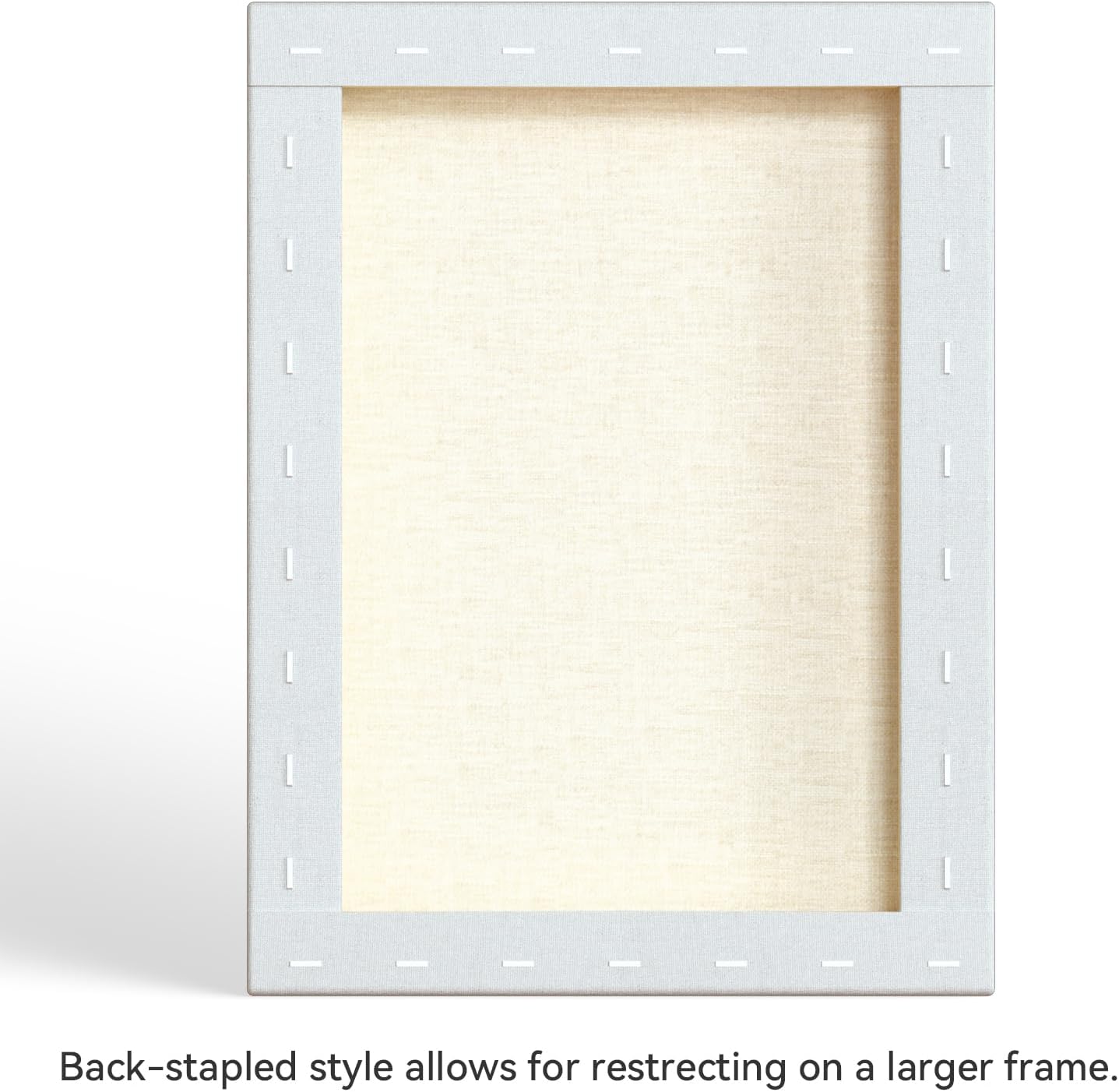 PHOENIX 12x16 Inch 4 Pack Artist Canvas - Stretched Canvases for Painting - 3/4 Inch Profile, 100% Cotton 11 Oz. Gesso Primed White Blank Professional Canvas Oil & Acrylic Paints