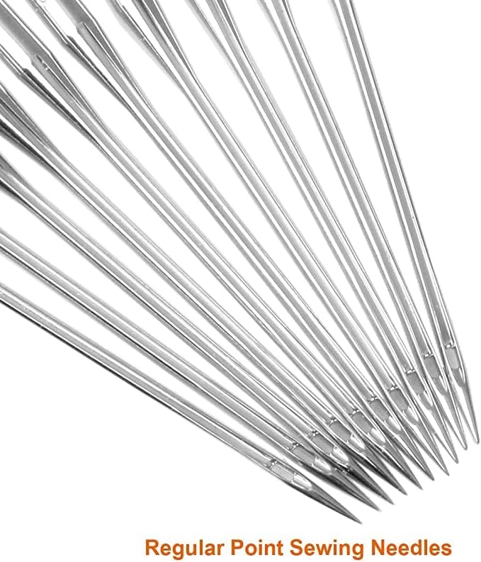 50 Pcs Embroidery Sewing Machine Needles Size 90/14 130/705H HAx1 Sewing Needles for Brother Sewing Machine (5 Pack of 10 Needles)