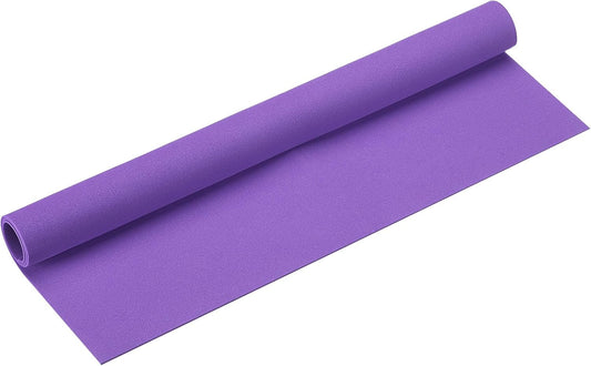 MECCANIXITY Foam Sheets Crafts 35x19 Inch 1mm EVA Craft Foam Paper Foam Sheets for Crafts Projects DIY Cosplay Modeling, Deep Purple