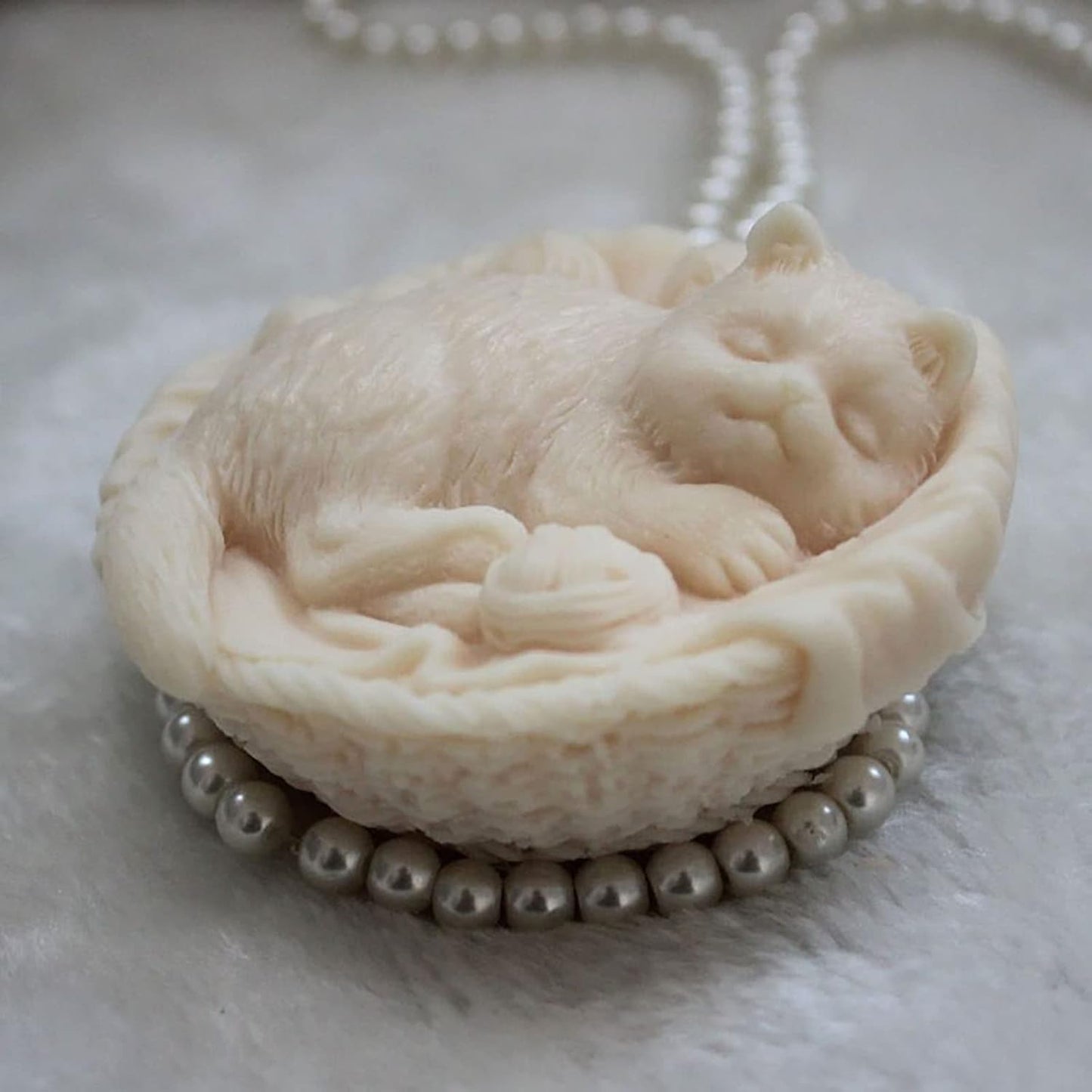 Handmade Silicone Mold for Soap, Candle, Ice Sculpture & More - Aroma Plaster Mold Bowl