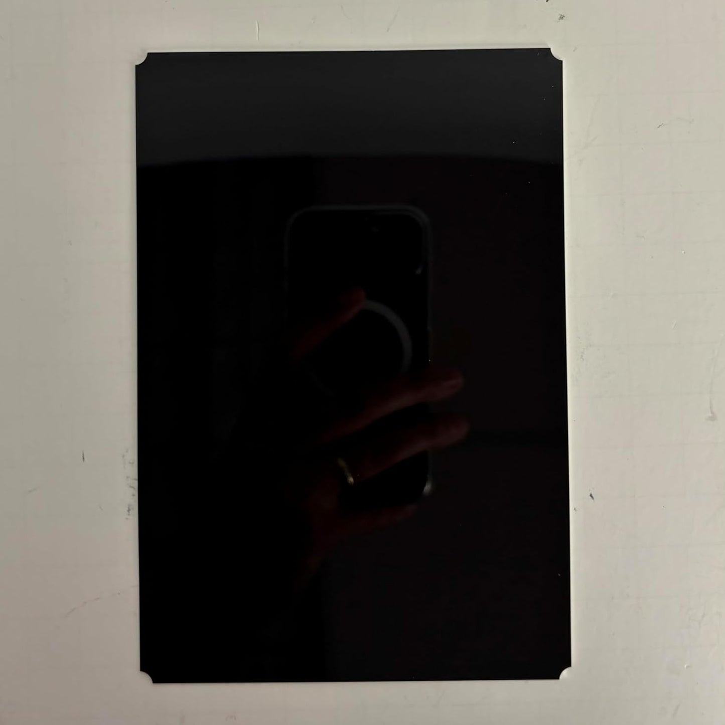 Blank Metal Plates for Laser Engraving - 4 Pack | Aluminum Sheets 0.020" Thick | CO2, Diode, Fiber Laser Compatible | Multiple Sizes & Colors (Black (engraves silver), 1x11.25 inch)