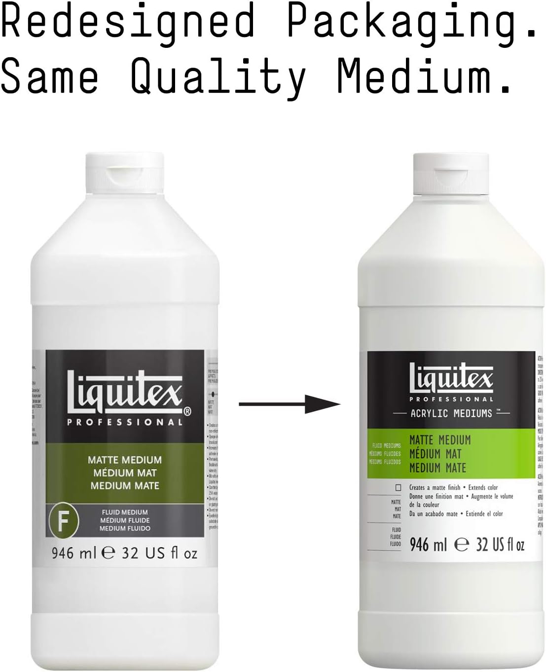Liquitex Professional Matte Medium, 946ml (32-oz)