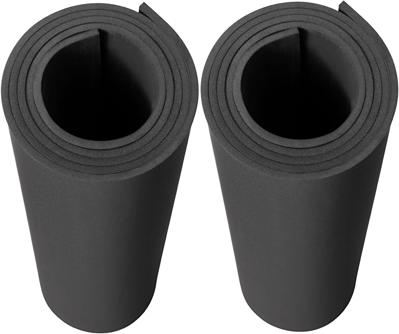 AMZQNART 2Pcs EVA Foam 5mm, Cosplay Foam 39x59 inch Black, High Density 90 kg/m³, for Craft Projects Cosplay Costumes, Fake Weapons, Decorations, Christmas, Easter, Thanksgiving, etc.