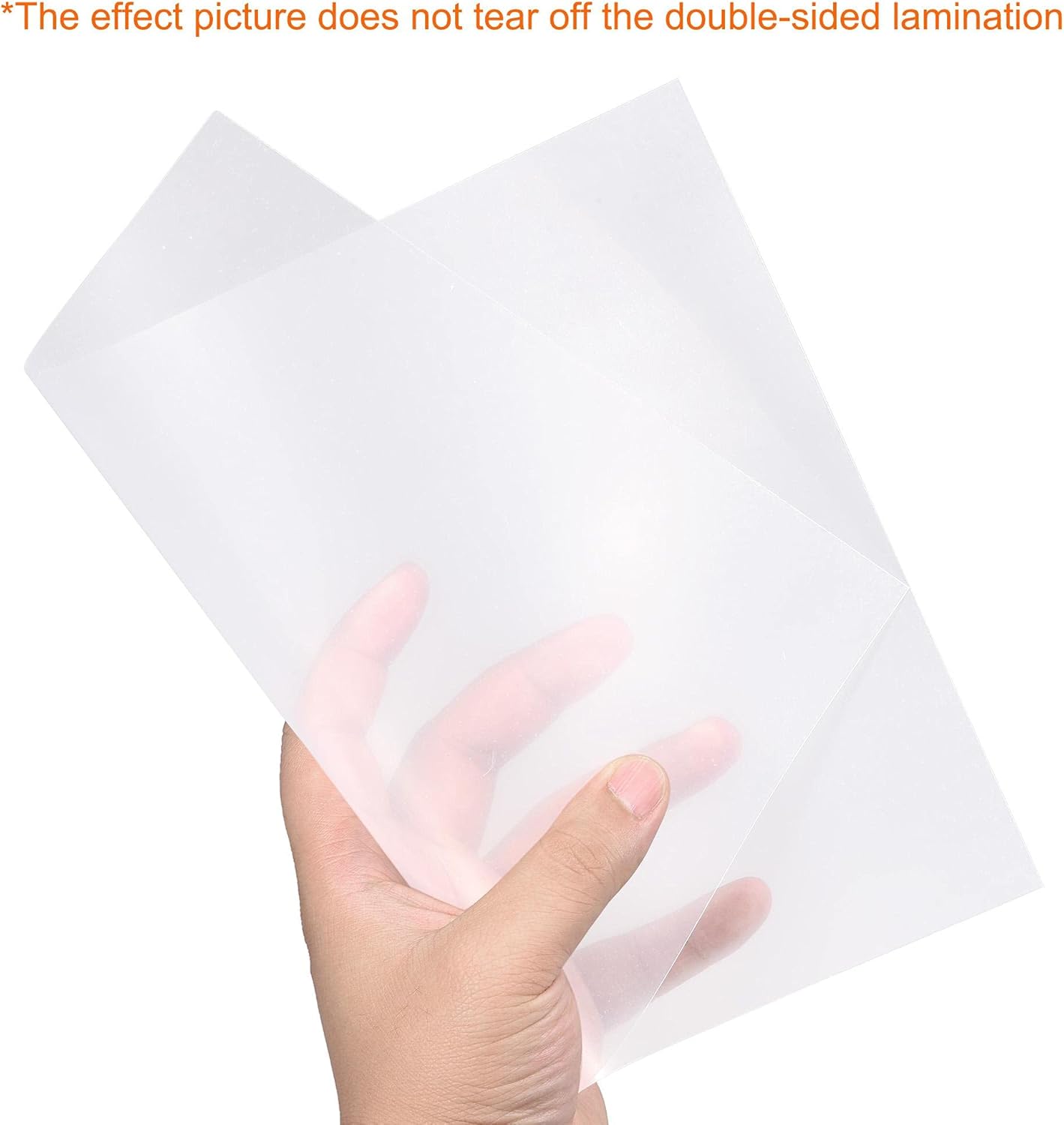 uxcell 4Pcs A4 Gel Light Lighting Filter Overlay Transparent Color Correction Plastic Vinyl PVC Sheets Photography Television Clear,0.3mm